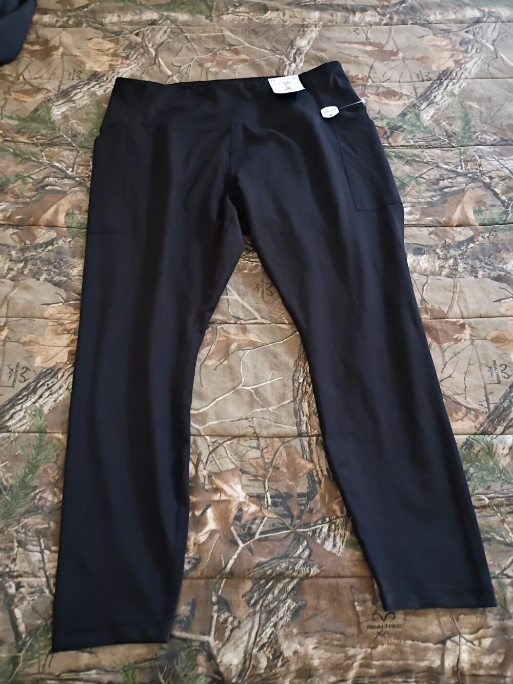 Xersion 25" Leggins Black Womens 1x High-rise Black EverUltra
